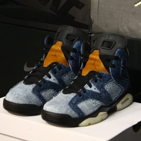 AIR JORDAN 6 RETRO 'WASHED DENIM' *SALE* - Picture 3 of 12